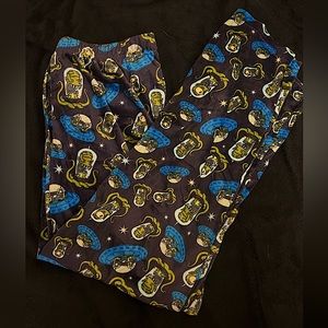 Cartoon pajama pants